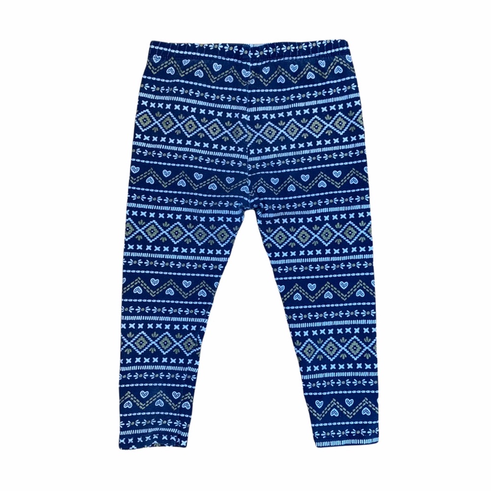 🌟3/$15🌟 Oshkosh Navy South West Pattern Leggings Toddler Size 24M